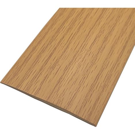 Bande de finition autocollante en PVC pour bords de porte en bois, chêne jaune, bande de transition flexible, protection des joints pour ouvertures de porte et sols en vinyle (1/5)