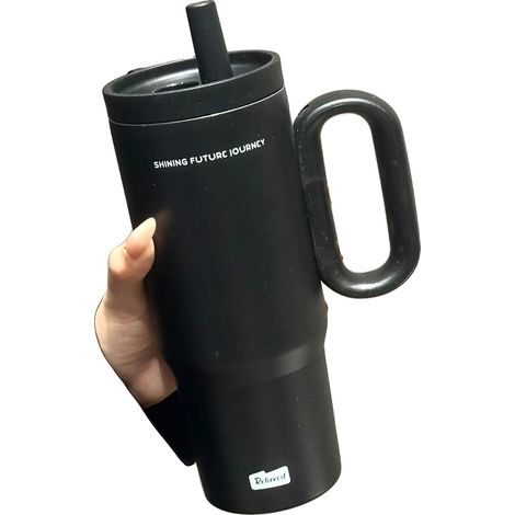 Bouteille d'eau, isolée sous vide, design étanche, noir, 750ml (1/2)