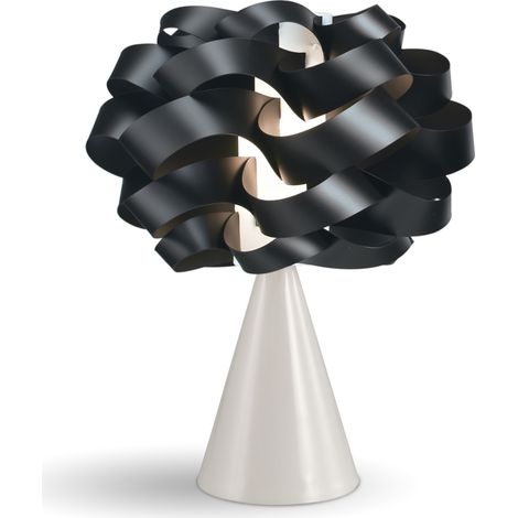 Lampada Da Scrivania-Ufficio Moderna Cloud Polilux ® Nero 1 Luce E14 (1/2)