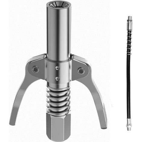 Kit de conexión para pistola de engrase con manguera,Bloqueo de conexión para pistola de engrase,Conexión para pistola de engrase (1/5)