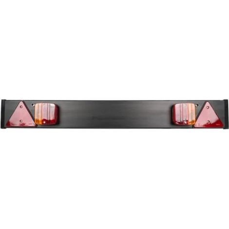 JBM 50910 Barra luci e catarifrangenti per rimorchio