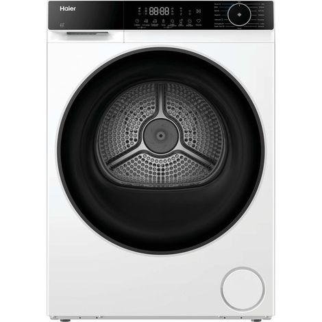 Haier X Series 5, Asciugatrice 8 KG, Classe D, Bianco, I-Refresh, Wi-Fi, Smart AI, HD80-D357U1-IT