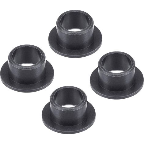 4pcs Manchon Roulement 8mm x 10mm x 7mm POM Douille Noir (1/5)