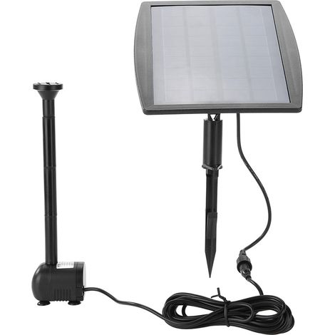 2,5-W-Solarbrunnenpumpe für Pool, Teich, Garten, Pflanzen und Aquarium (1/5)