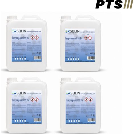 Isopropanol 99,9% 4x5 Liter IPA Entfetter Reiniger