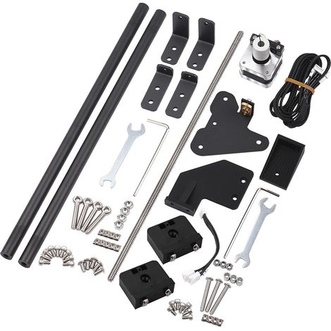 3D-Druckerzubehör Ender-3 Dual-Z-Achsen-Führungsspindel-Upgrade-Kit & Stützstangenset Pull R