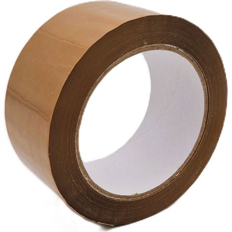 lot de 36 Rouleaux Adhésifs Standards : 48 mm X 100 mètres Havane