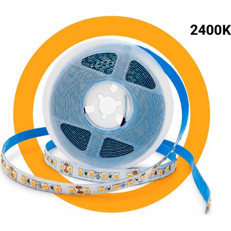 Tira LED 24V DC - 18W/m - Monocolor - 10mm - IP20 - Rollo 5 (1/5)