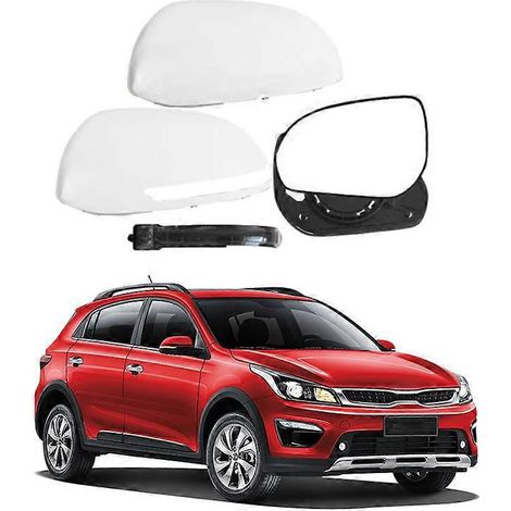 Passend für Kia Huanchi/Kia Kx Cross (Modelljahre 2017–2020): Außenspiegelgehäuse/Außenspiegelabdeckung rechts (Beifahrerseite) – ohne Heizung.
