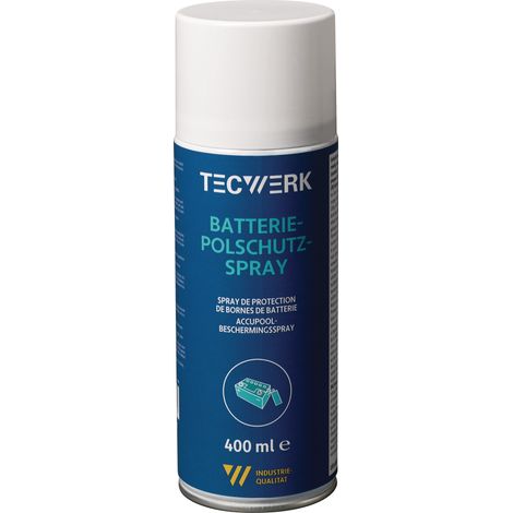 Spray  de  protección  bornes  de  batería  azul  400ml  TECWERK (1/2)