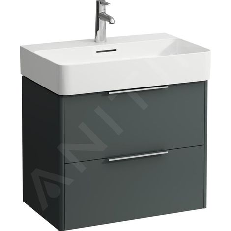 Support de lavabo BASE POUR VAL 530x635x390mm gris trafic