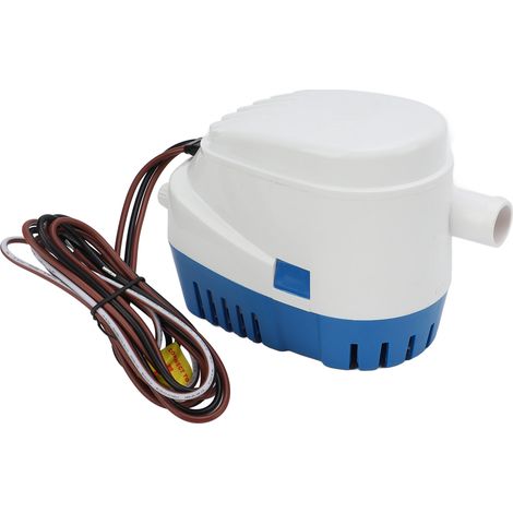 Pompe de cale automatique submersible 600 GPH pour bateau, caravane et camping-car, 12 V (1/5)