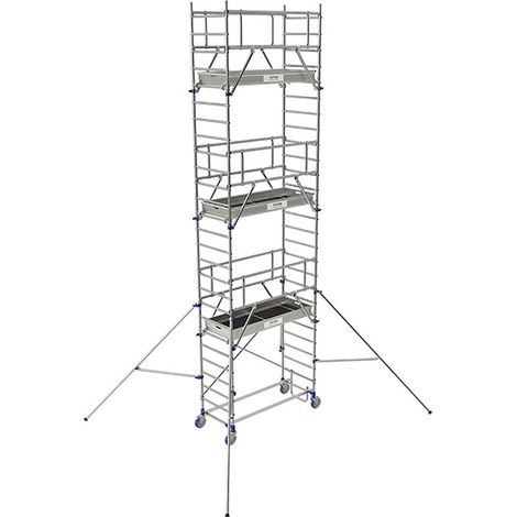 Rollgerüst 3 Plattformen - Max. Arbeitshöhe 7.85m - 26403660