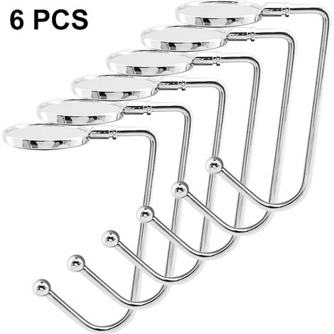 Christmas Stocking Holder - 15 Kg Load Capacity - Non-Slip Base - For Fireplace Mantel Windowsill Dressing Table - 6 Pieces