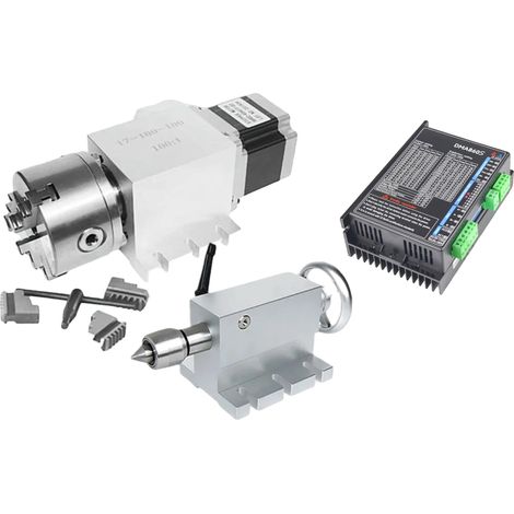 Eje giratorio, motor paso a paso Nema34, juego cero, controlador ADD (1/2)