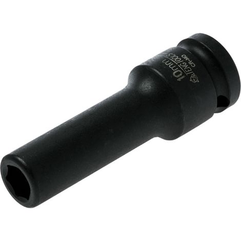 Teng 920610N Deep Impact Socket Hexagon 6-Point 1/2in Drive 10mm TEN920610N