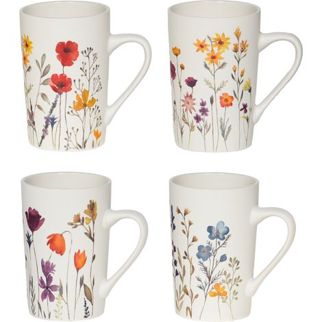 Table Passion - Coffret de 4 mugs Iris 38 cl (1/2)