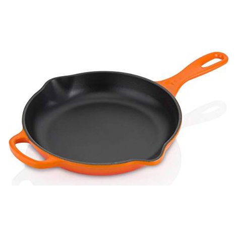 Le Creuset, Skillet en Fonte Émaillée, Rond, Ø 20 cm, Compatible avec Toutes Sources...
