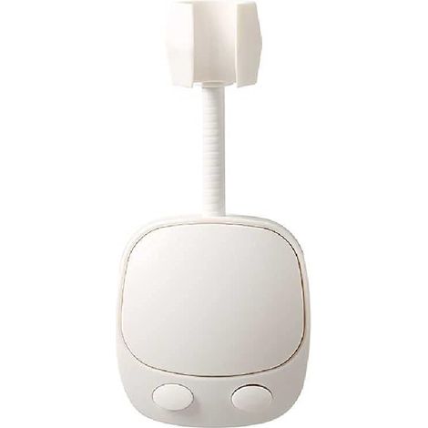 5 Supports de douche pivotants 360°, fixation adhésive sans perçage, réglables en ABS et PVC, pour salle de bain (1/5)