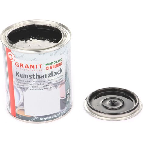 Peinture vernis d'avertissement noir RAL 9017 WILCKENS GRANIT Bidon de 2,5 l