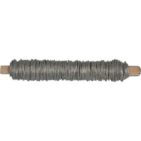 Bobine de fil de papier 20 m - Argenté (1/2)
