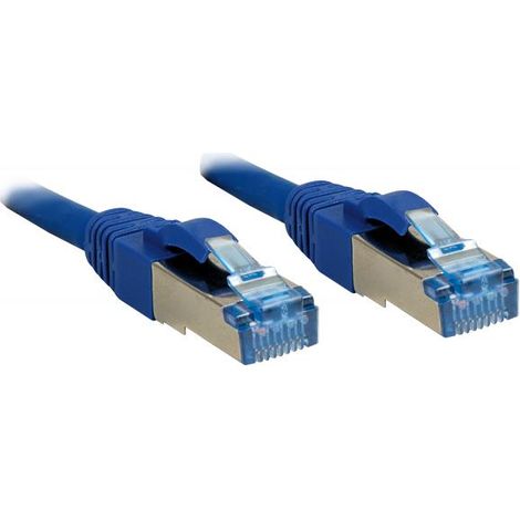 Lindy 3m Cat.6A S/FTP cavo di rete Blu Cat6a S/FTP (S-STP)