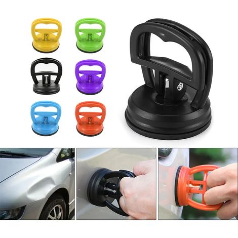 (Noir) Extracteur de bosses universel à ventouse pour carrosserie et panneaux de peinture - Outil de démontage de panneaux - Accessoires auto - Plusieurs couleurs disponibles (1/5)