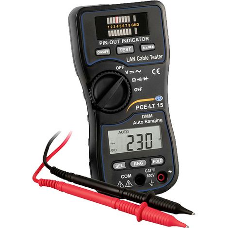PCE Instruments PCE-LT 15 Hand-Multimeter
