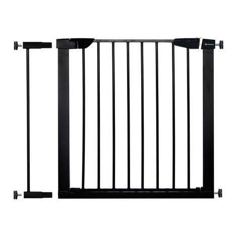 SPRINGOS Tür- und Treppenschutzgitter m. Verlängerung Passung: 82-89 cm Spannsystem (1/5)