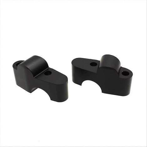 Accessoires moto : rehausseurs de guidon, fixation par pince, poignée (1/5)