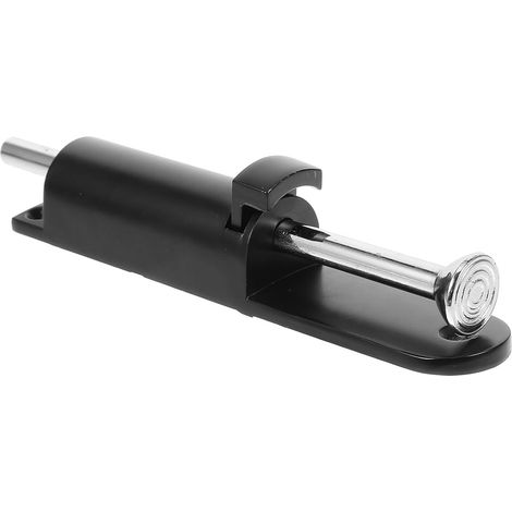 Loquet à Ressort en Alliage de Zinc Noir Verrou (1/5)