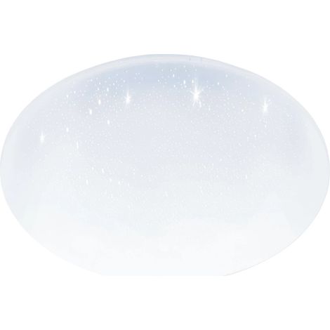 plafoniera led da interno eglo "pogliola-s" bianco effetto stellato 4000k 31 cm (1/7)