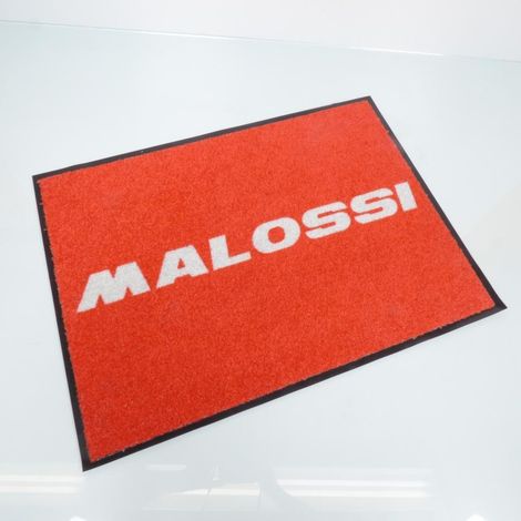 Tapis paillasson de porte d'entrée Malossi rouge blanc noir (1/2)