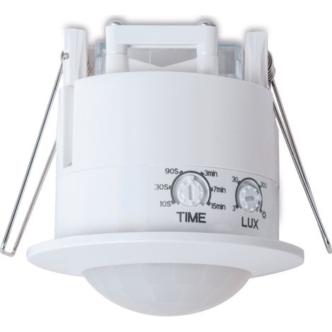 sonero IMS070 Rilevatore di movimento da incasso a soffitto - installazione interna per montaggio a incasso a soffitto, bianco, classe di protezione: IP20, campo di lavoro 360° / 6m, 1 pezzo (1/5)