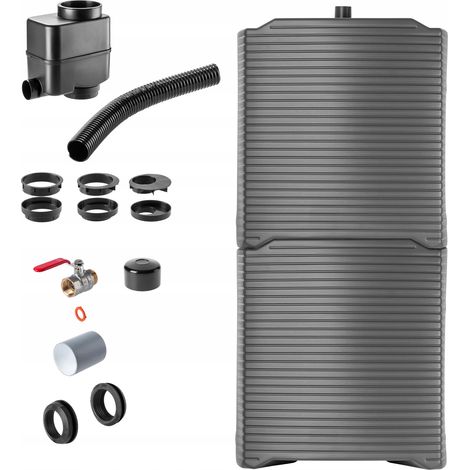 Set modulare con barile antipioggia in plastica da 250 litri KADAX Rain Tank (1/5)