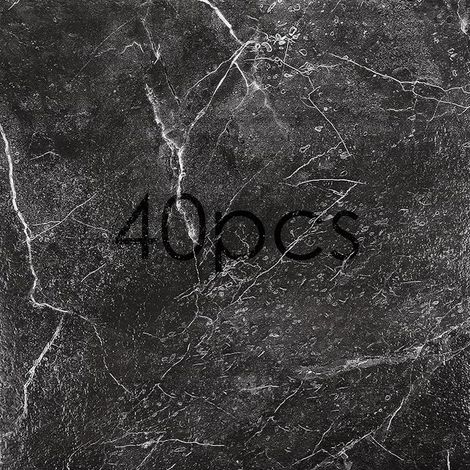 PVC Flooring 30 x 30 cm Concrete Effect Self Adhesive Vinyl Tiles Non-Slip Waterproof for Living Room (1/4)