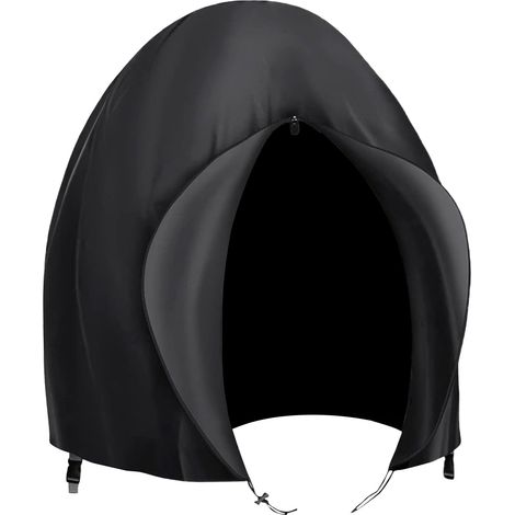 Housse de protection pour meubles - Fermeture éclair - Housse de chaise à œufs - Bouclier imperméable - Double protection de siège - Zone de protection contre les oscillations en plein air - Coussin (1/5)