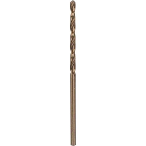 Bosch Accessories 2608585875 HSS Punta a spirale per metallo 2.5 mm Lunghezza totale 57 mm Cobalto DIN 338 Alberino cil (1/4)