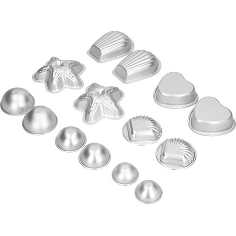 Moules à Boules de Sels de Bain en Aluminium Léger pour DIY - Kit de Moule à Glace et Pâtisserie 22 (1/5)