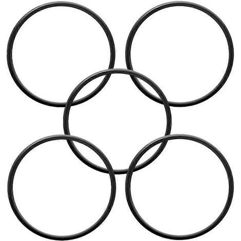 Lot de 5 joints toriques 6020018 350099, utilisés pour le remplacement d'adaptateurs de joints toriques, raccords de réparation de fuites de piscine. (1/5)