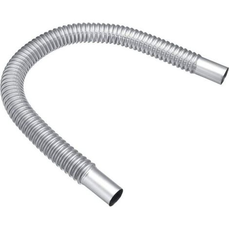 1 Tuyau d'échappement, Acier inoxydable, 25mm diamètre intérieur, 600mm longueur, Résistant haute température, Pour chauffe-air diesel (1/4)
