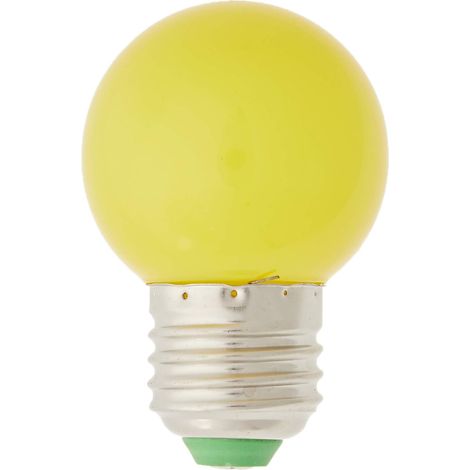 Ampoule LED décorative d'intérieur 1W E27 jaune (1/2)