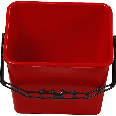FRANKEL kaiserkraft, Seau, capacité 6 litres, rouge