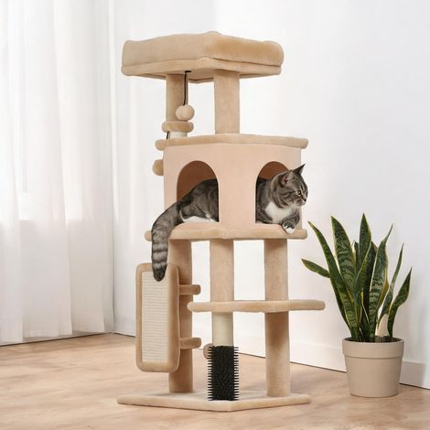 SunJet Arbre à chat, tour pour chat, Tour de Jeux, Hauteur de 104 cm - Réf. RQEDATLAO2HU (1/5)