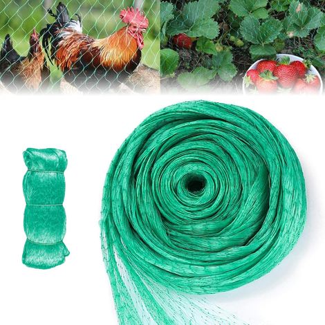 Filet Anti Oiseaux, Filet Protection Oiseaux, 4x20M pour Potager, Arbres Fruitiers, Plantes, Fruits, Etangs, Piscines (1/5)