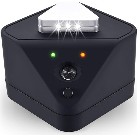 Noir,Répulsion des souris par ultrasons pour intérieur - Répulsif anti-nuisibles, 3 modes de fonctionnement - Pour la maison/cuisine/débarras - Répulsion des souris pour les rats, les rongeurs (1/5)