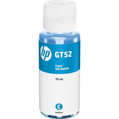 HP Botella de Tinta Original GT52 cian