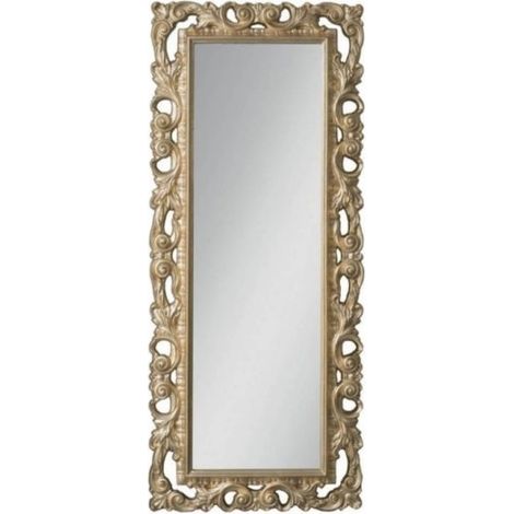 Specchiera Anna 76x180 cm. foglia oro