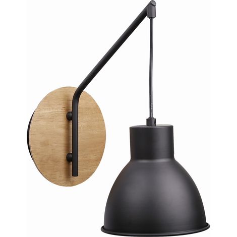Lampada da parete Vario Lamp 1X60W E27 nera 21-73495 Candellux (1/4)