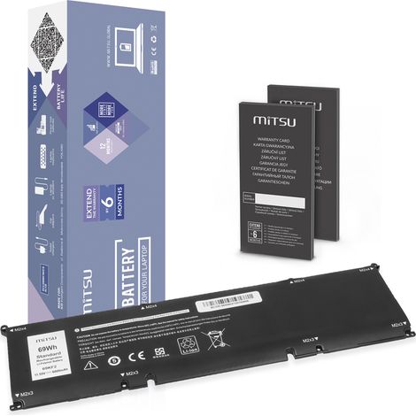 Batería 69KF2 para Dell Precision 5550, 5560, 5570, XPS 9500 y 9510 (1/5)